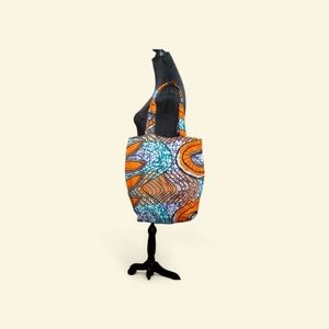 Colorful Patterned Tote Bag